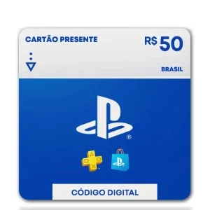 Gift Card PlayStation Store R$ 50 | Digital