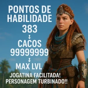 Horizon Forbidden West (PS4/PS5) - Habilidades, cacos, LvL