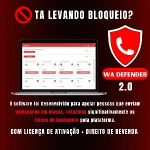 WaDefender Analisador de Força de Conta Zap + key Gen