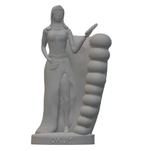 Arquivo STL para Impressão 3D - Orixá Oxum (Em Pé)
