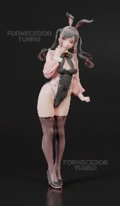 Siguru Bunny Girl 3D - Arquivo .Stl Para Impressão 3D