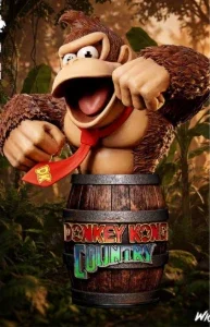 donkey kong country 3d stl