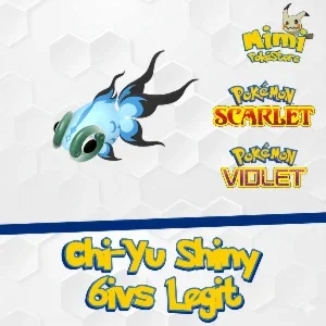 Chi-Yu Shiny 6IVs LEGÍTIMO - Pokemon Scarlet & Violet