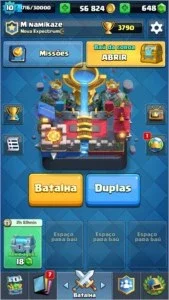 Clash Royale arena 12 com troca de nome