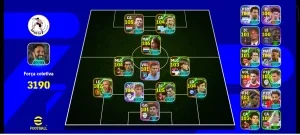 Conta efootball bem upada