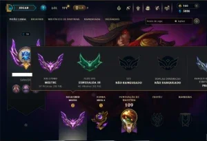 Mestre com 90 Champs e 19 Skins +1 Prestigio
