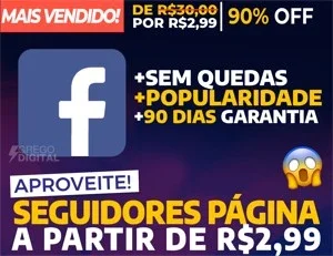 [Promoção] 1.000 Seguidores em Páginas de Facebook | 24h On