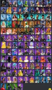 Conta Fortnite FULL 150 Skins 💎 Kratos + Lara croft + tryha