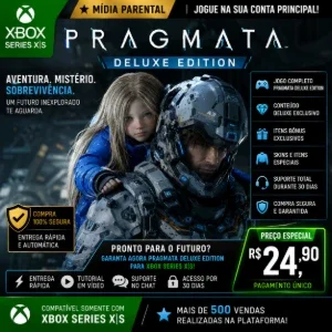 🔥 PRAGMATA Deluxe Edition Xbox Series S/X | Mídia Parental