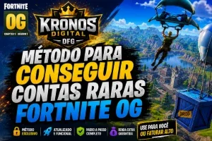 Método conseguir contas raras fortnite OG