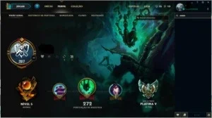 conta league of legends