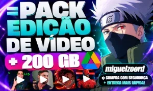 [ Promoção 87% ] - Pack De Edição De Vídeo Completo + Brinde
