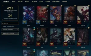 Conta Esmeralda 4, 75skins e quase full champ!