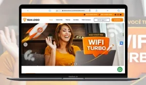 Template para Provedor de Internet Editável