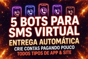 5 Bots & Sites Para Numero Virtual Sms [Entrega Automatica]
