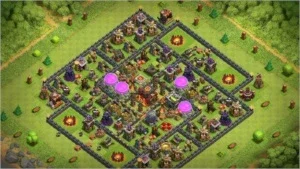 2 conta Clash of clans cv 10