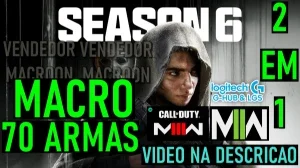 Macro Warzone 3 + Mw 2 - Mouses Logitech (Vitalicio)