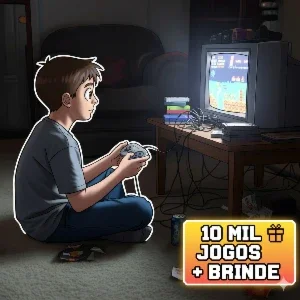 🕹️ 10 Mil Jogos + 52 Emu
