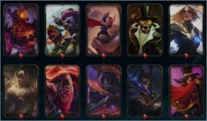 Conta LoL Todos campeões, Elo Gold, 211 Skins, 1220 RP