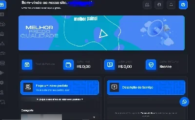 Script painel smm barato sem bugs azul +BONUS