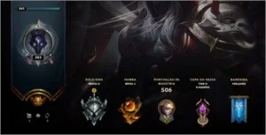 Conta LoL todos os campeões 161 skins