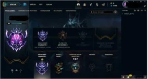 Conta league of legends d1