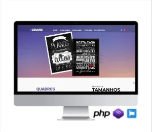 Site Pronto Vitrine De Produtos Em Php Com Painel Administra