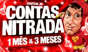 CONTA NITRADA 1 MÊS E 3 MESES DE NITRO