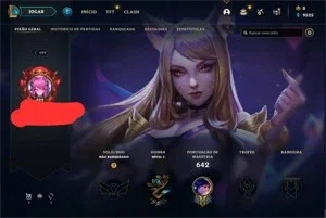 Conta LoL LVL499 com diversas skins lendárias. Veja as fotos