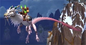 Montaria Serpente das Nuvens Ebúrnea WoW