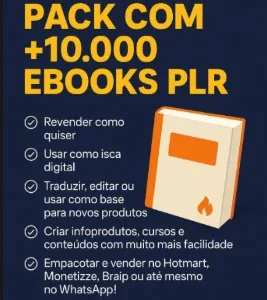 Pack Com +10.000 Ebooks Prl 📚🔥
