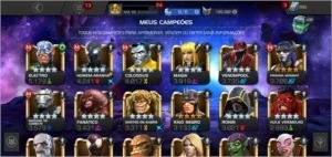 Conta Marvel Torneio de Campeões
