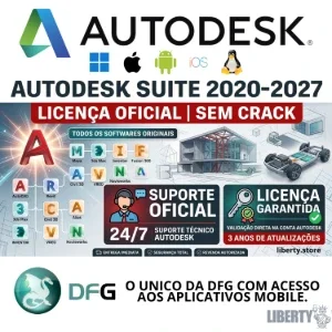 Autodesk Suite - 2020 a 2027 - ORIGINAL - 1 a 3 Anos