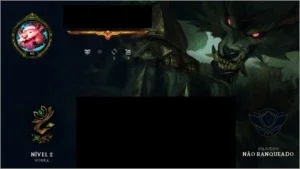 CONTA DE LEAGUE OF LEGENDS.