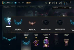 Platina 3 com TODOS os Champs e 129 Skins ( MONO JG )