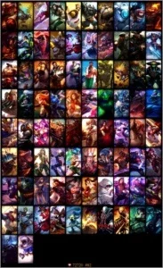 Conta Platina 2 com todos os campeões, 14 páginas de runas.