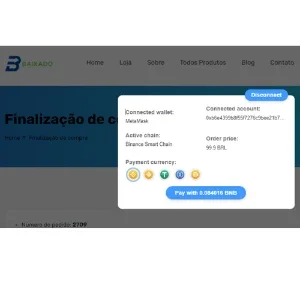 Aceite Bitcoin E Outras Cripto Plugin Pagamentos Woocommerce