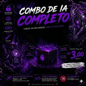 COMBO DE IA COMPLETO -☆ +18 / HACKER / IA ABERTA