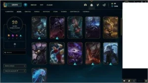 Conta LOL gold 3