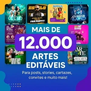 Mega pack Canva +12.000 posts prontos 100% editáveis