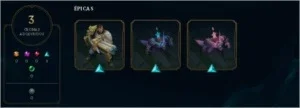Conta LOL Platina I Todos Champions 126 Skins LOR Tds cartas