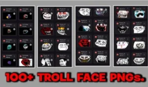 100+ Figuras Png Face Trolls