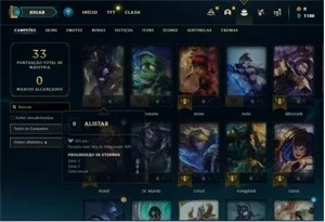 CONTA GOLD 2 MMR ALTO 38 CHAMP 2 SKIN E 4 ATIVAVEIS