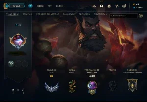 Conta antiga Season6 2016/level162/prata 1/mmr alto/mt skin