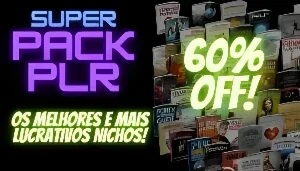 Pack de Plr compreto melhores nichos