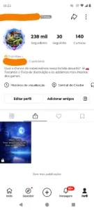 Conta Kwai 238k Seguidores | 65 Milhões de Views | Nicho Gam