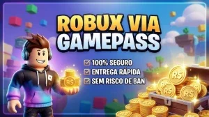 500 ROBUX via Gamepass | Nós Pagamos a Taxa