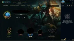 Conta 81 campeões 36 skins nível 41