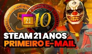 CS2 Conta Steam 21 anos + Primeiro Email