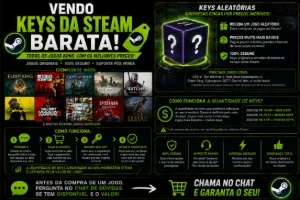 🎮 Keys Steam Aleatórias Baratas 🎁